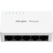 Ruijie Reyee RG-ES05G-L 5 Portlu 10-100-1000 Gigabit Tak Çal Tak Çalıştır Switch Plastik Kasa
