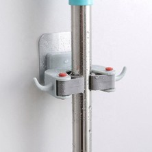UltraMint Pratik Paspas ve Süpürge Askısı, Mutfak ve Banyo Için Çok Amaçlı Tutucu