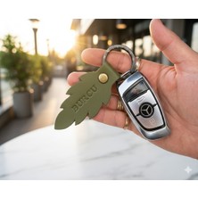 Tozren Deri El Yapımı Kişiye Özel Baskılı Deri Anahtarlık - Sevgiliye/Arkadaşa Hediyelik, "Kurtarıcı Hediye".