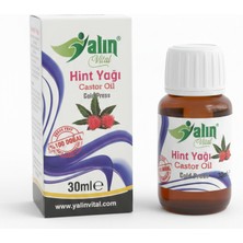 Yalın Vital Hint Yağı 30 ml | %100 Saf ve Doğal Soğuk Sıkım ( Cam Damlalık Hediyeli )