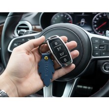 Tozren Deri El Yapımı Kişiye Özel Baskılı Deri Anahtarlık - Sevgiliye/Arkadaşa Hediyelik, "Kurtarıcı Hediye".