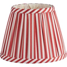 Addison Ross Red Striped Lampshade - 16CM