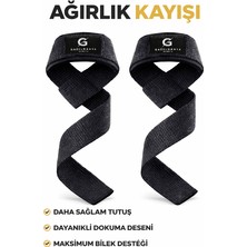 444 Marka Ağırlık Kaldırma Kayışı Wrist Strap Fitness Crossfit Halter Kayışı / Lifting Straps