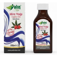 Yalın Vital Hint Yağı 100 ml | %100 Saf ve Doğal Soğuk Sıkım ( Cam Damlalık Hediyeli )