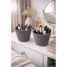 UltraMint Çift Fırça ve Göz Kalemi Organizeri, 13X13 Cm, Şık ve Pratik Tasarım