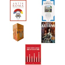 Kronik Kitap Antik Roma - Infografik (Ciltli)... +4 Tarih Kitabı