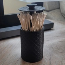 UltraMint Pratik Kulak Çöpü ve Pamuklu Çubuk Kutusu, Makyaj Organizeri