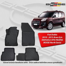 Fiat Doblo Paspas Araca Özel 2010 2015 Arası BOSSE 3D Havuzlu Oto Paspas