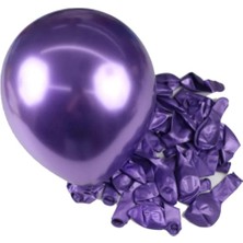 Sahra Balon Mor Balon - 10 Adet