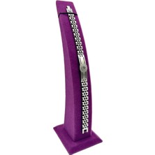 Sezgin Kutu ve Aksesuar Tekli Dikey Bileklik Standı Mor