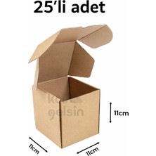 11X11X11 Kilitli E-Ticaret Kargo Kutusu