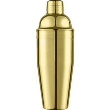 PremiumPort Komple Çelik Gold 700 ml Shaker ile Kokteyl Hazırlama Kabı