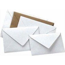 Doğan Davetiye Zarfı 10,5X15,5CM 90GR Küçük Zarf - 25 Adet