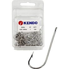 Oslo Kendo (1523 NI) Beyaz Çapraz Kutu İğne 100 Adet No:1 Kaliteli Malzeme ile Uzun Süreli Kullanım