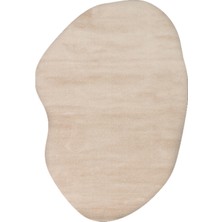 Halımax Zen Amorf 02 Beige Özel Kesim  Yumuşak Dokulu Hav Vermeyen Sıkı Dokuma Makine Halısı
