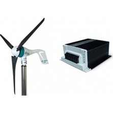 Tsm Set Air Speed 500W 12V / 24V Rüzgar Türbini + Hibrit Şarj Kontrol Cihazı Ista-Breeze
