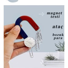 10 Adet U Mıknatısı Deney Malzemesi, Okul Projeleri Için U Şekilli At Nalı Mıknatıs