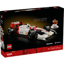 Kiddico Toys 10330 Lego® Icons Mclaren Mp4/4 ve Ayrton Senna
