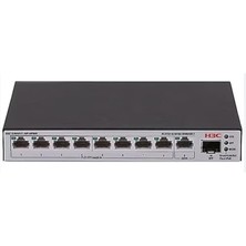 H3C S1600V2-10P-HPWR L2 9x 10-100-1000 Base-T Ports (8x Poe+ Ports) 1x 1g Sfp Port, 125W Poe+ Switch