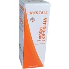 K&A Paws Tale Vitamin D3 - K2 Vitamini Liquid 40 ml