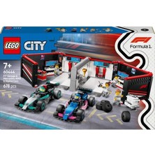 Kiddico Toys F1® Garajı ve Mercedes-Amg ve Alpine Arabaları 60444 - 7 Yaş ve Üzeri Yapım Seti (678 P)