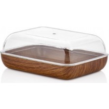 Evelin Çok Amaçlı Saklama Kabı Maun