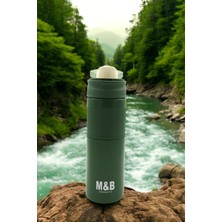 M&B Water Bottle Esta 550 ml Paslanmaz Çelik Termos - Sızdırmaz Vakumlu Kamp ve Seyahat Matarası