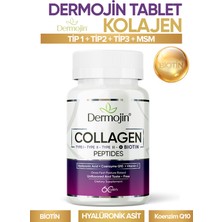 Dermojin Prebiyotik Destekli Hidrolize Kolajeni Tablet