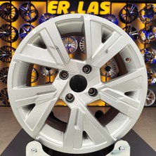 R1 Jant 4 Adet R1-238 6.5*15 4*108 ET20 65.1 Sılver Jant (Takım)