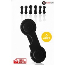 Can Yıldız Plastik Mandallı Dolap ve Çekmece Çok Amaçlı Çocuk Bebek Güvenlik Kilit Emniyet