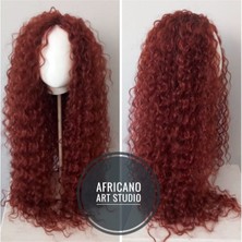 Afro Peruk Kızıl