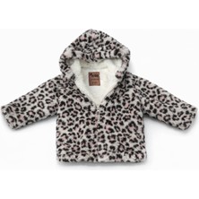 Welkın Leopar Peluş Mont