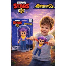 Monster Flex Brawl Stars Super Stretch Figür - Shelly