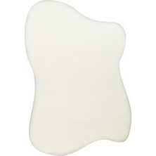 Halımax Zen Amorf 01 White Özel Kesim  Yumuşak Dokulu Hav Vermeyen Sıkı Dokuma Makine Halısı