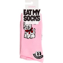 Eat My Socks Vintage Cat Yetişkin Çorap