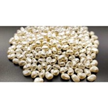 Yiğit Aksesuar Yamuk Inci Formsuz Inci Krem 50 Adet (6*9 Mm)