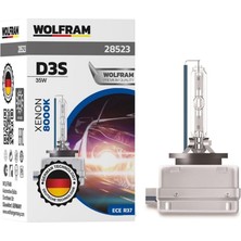 WOLFRAM 12V-85V XENON AMPUL D3S 35W 8000K