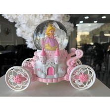 PremiumPort Işıklı ve Sesli Karküresi Prenses Şatosu, Büyük Boy, Eğlence Dolu Oyun