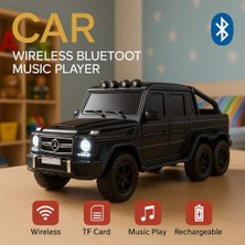Universal Wster WS-G63 Retro Tasarım Müzik Araba Bluetooth Hoparlör – Şarjlı – Aux & Tf Kart Destekli