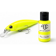 Art Of Colour Floresan Uv 1k Bazkat Boya – Airbrush ve Rapala Boyası 30ML