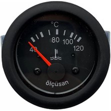 ÖLÇÜSAN 12V HARARET SAATİ 52 MM (40-120°C)