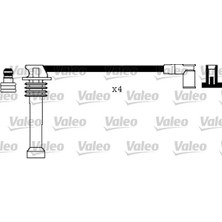 Valeo 346367 Buji Kablo Takımı Focus-Cmax-Fiesta-Mondeo-Bmax-Mazda-Volvo C30-S40-V50 98> 1.4-1.6 Zetec YS6F 12280 A1A-1U2J 12280 A1A
