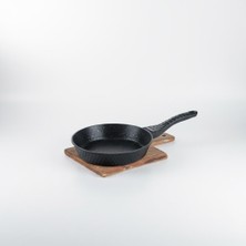 Paçi Pacı 24 cm Mat Sıyah Granıt Tava