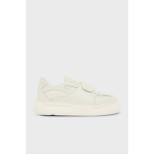 Emporio Armani Cırt Cırtlı Detaylı Sneaker Ayakkabı Erkek Ayakkabı EM005398 AF17451 U0003