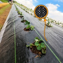Morilu Ot Önleyici Sera Taban Örtüsü - Siyah Renk - 90 gram/m2 - Jüt Peyzaj Örtüsü