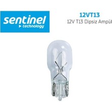Sentınel 12V Dipsiz Ampul T13 8W