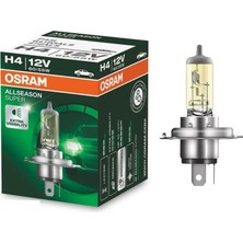 OSRAM 12V H4 AMPUL 60/55W +%30 PARLAK IŞIK (COLORMATIC) (4 MEVSİM)