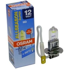 OSRAM 12V H3 AMPUL 55W +%30 PARLAK IŞIK (COLORMATIC) (4 MEVSİM)
