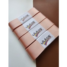 Ulutaş Grogren Kurdele 4 Adet 4 cm Koyu Yavruağzı Renk