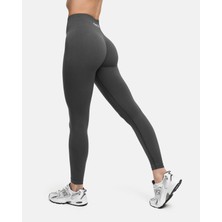 Baim x Scrunch Seamless Düz Büzgülü Toparlayıcı Push Up Sporcu Tayt